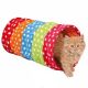 Spieltunnel bunt, Fleece 50cm